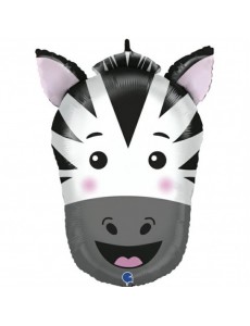 Balão Cabeça Zebra